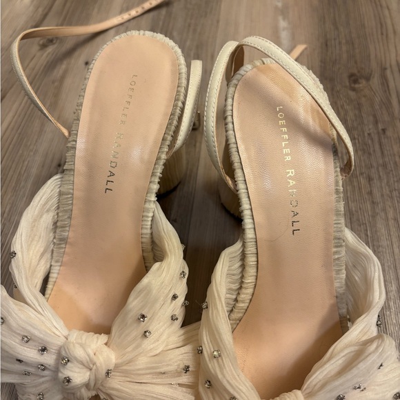 Loeffler Randall Camellia Pleated Bow Heel - Picture 5 of 8